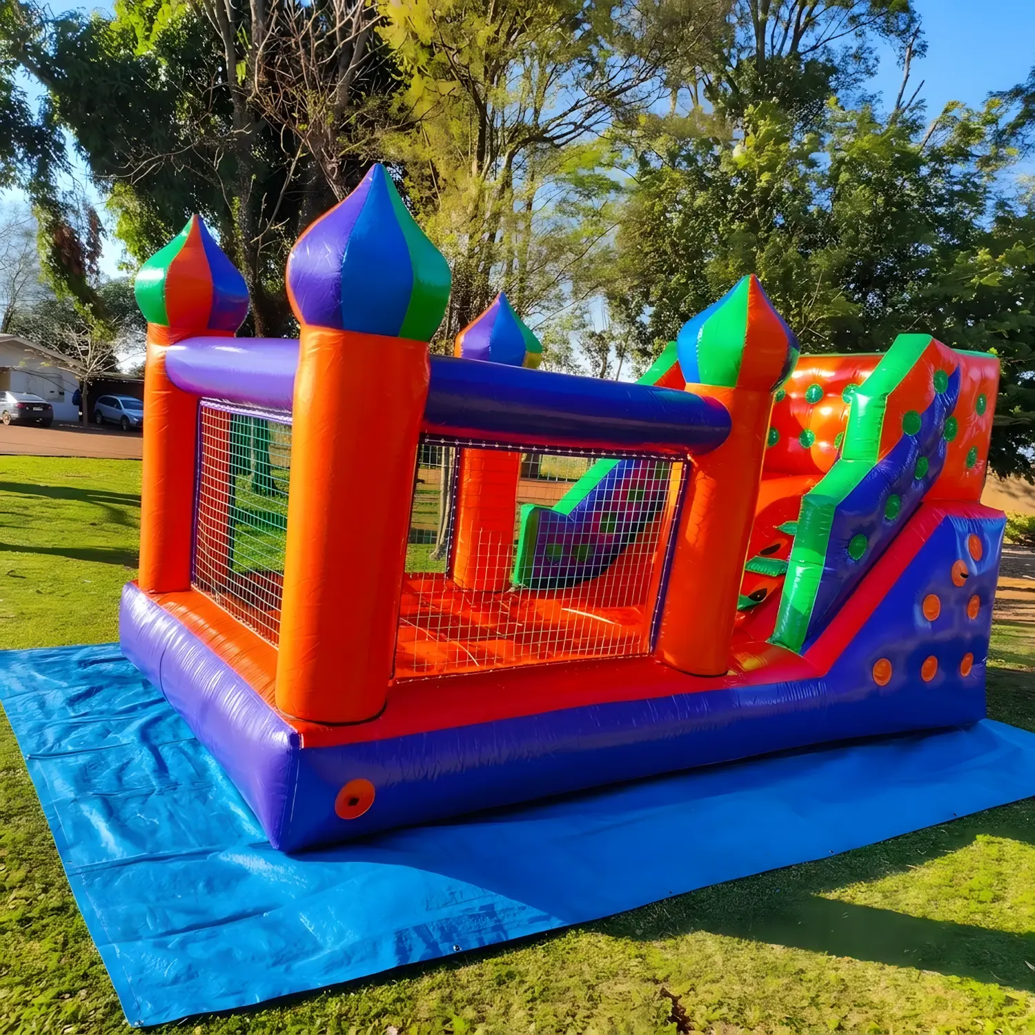 Tobogã Inflável Pula-Pula